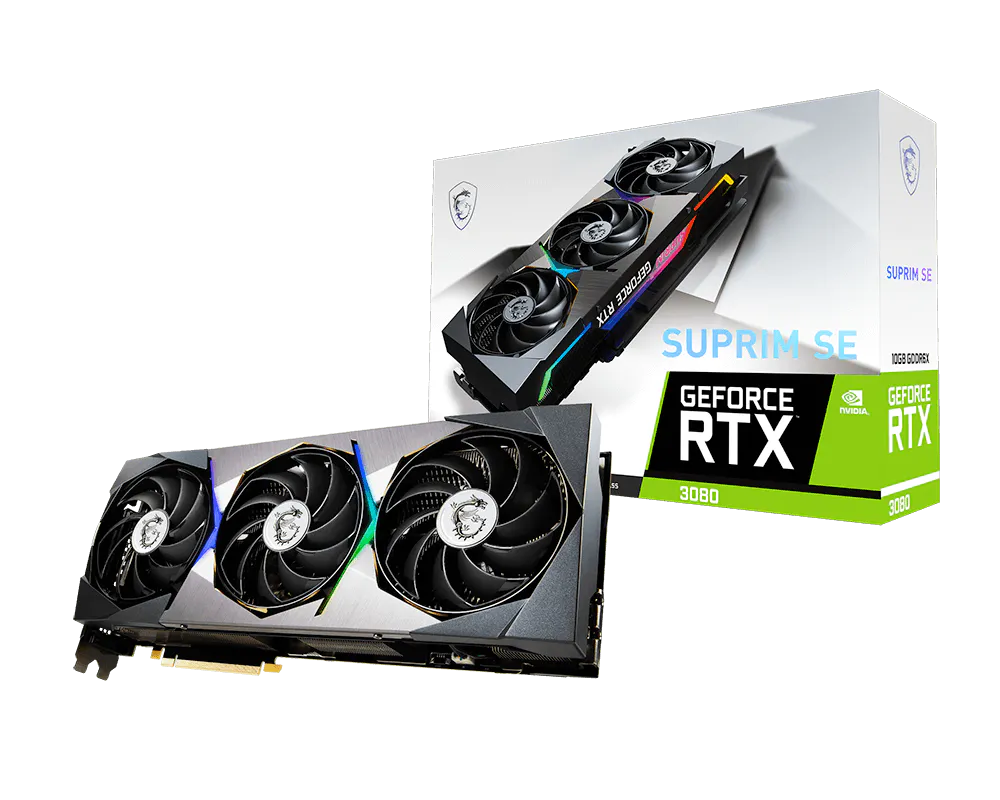 MSI GeForce RTX 3080 SUPRIM SE 10G